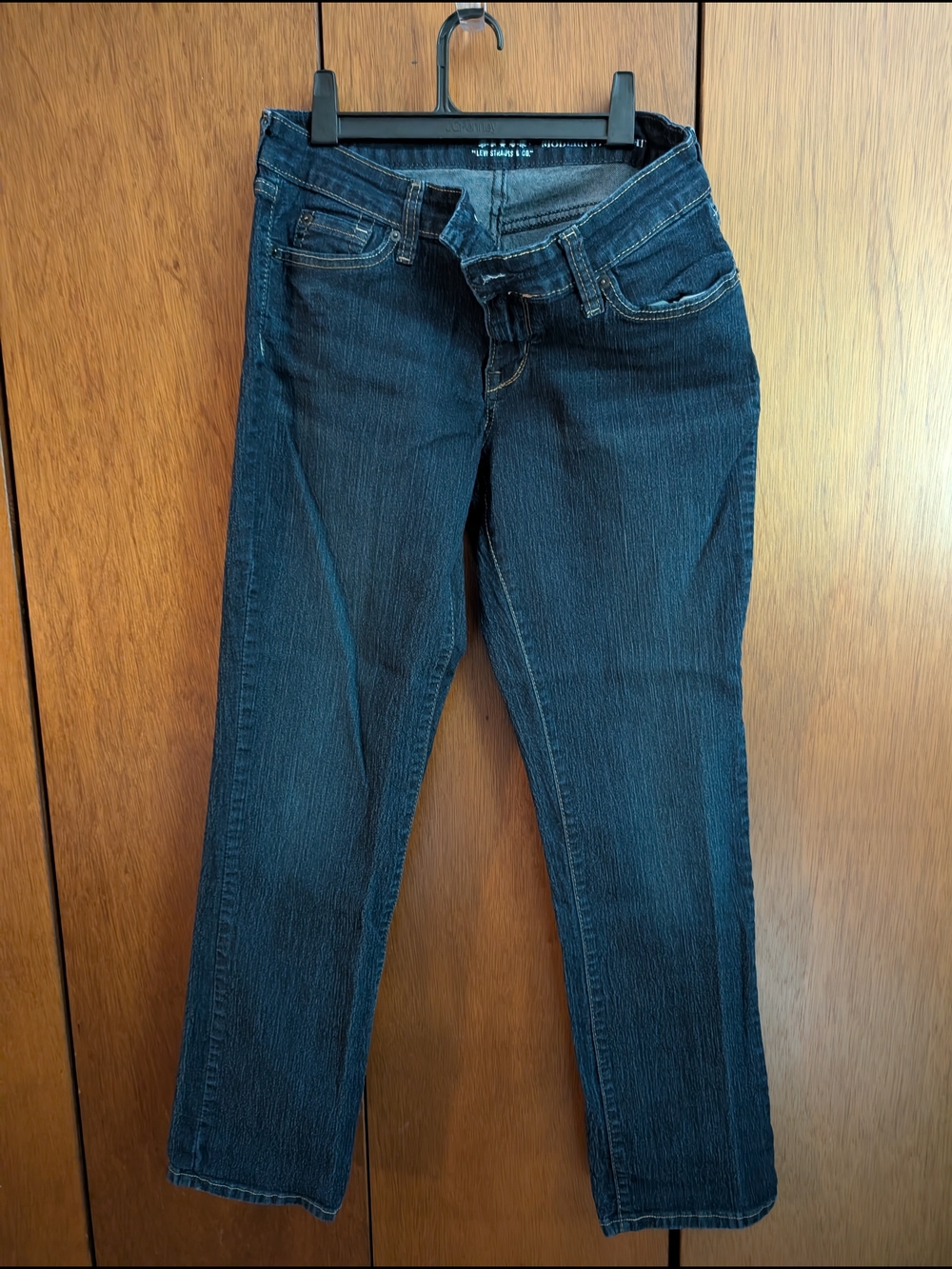 Signature by Levi Strauss Women’s Dark Blue Straight Leg Jeans